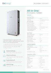 All in One datasheet