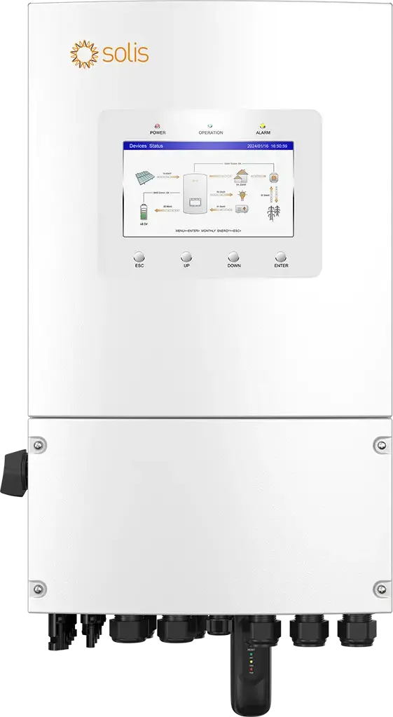 Solis S6 3.6kW Plus Single Phase Low Voltage Hybrid Inverter