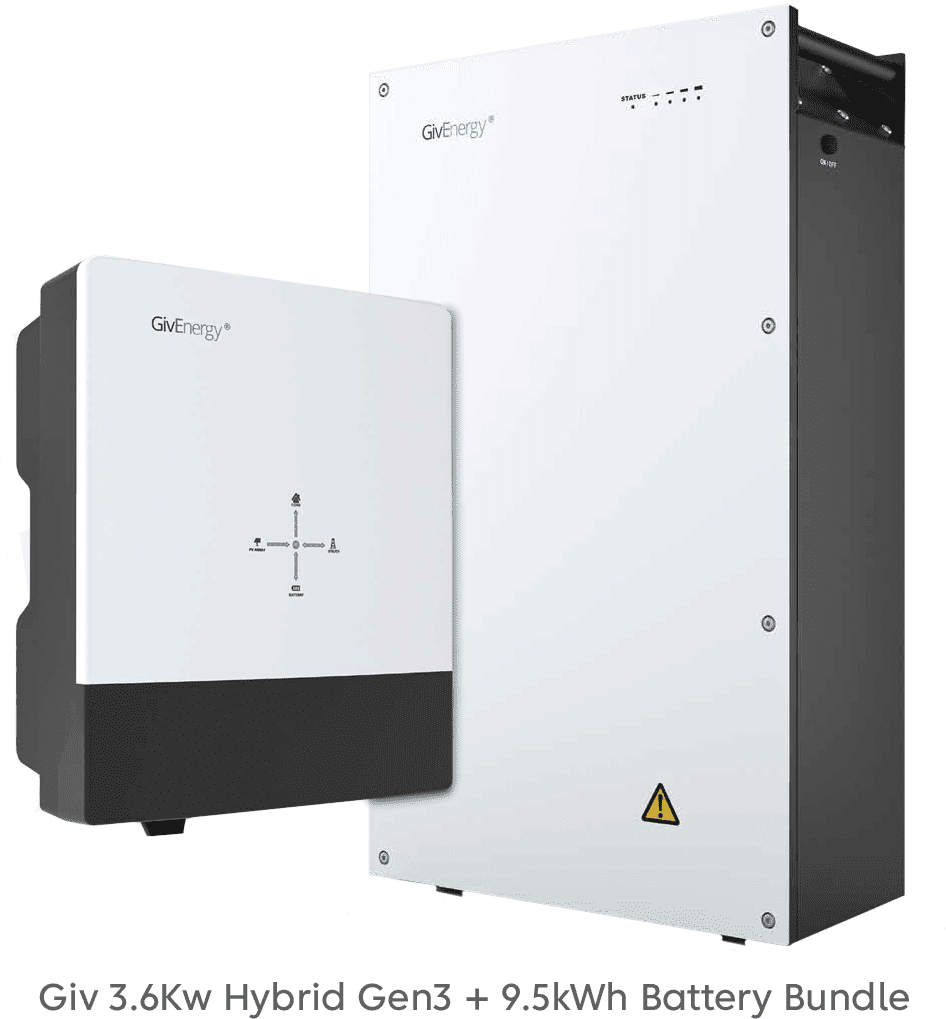 GivEnergy 3.6Kw Hybrid Gen3 + 9.5kWh Battery Bundle Solar Trade Sales GivEnergy 3.6Kw Hybrid Gen3 + 9.5kWh Battery Bundle Solar Trade Sales