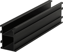 Clenergy Solar Roof Pro Rail - 3600mm Black - Solar Trade Sales