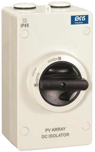 Eris 32A DC Isolator Switch for PV Systems, 1000v 4 Pole
