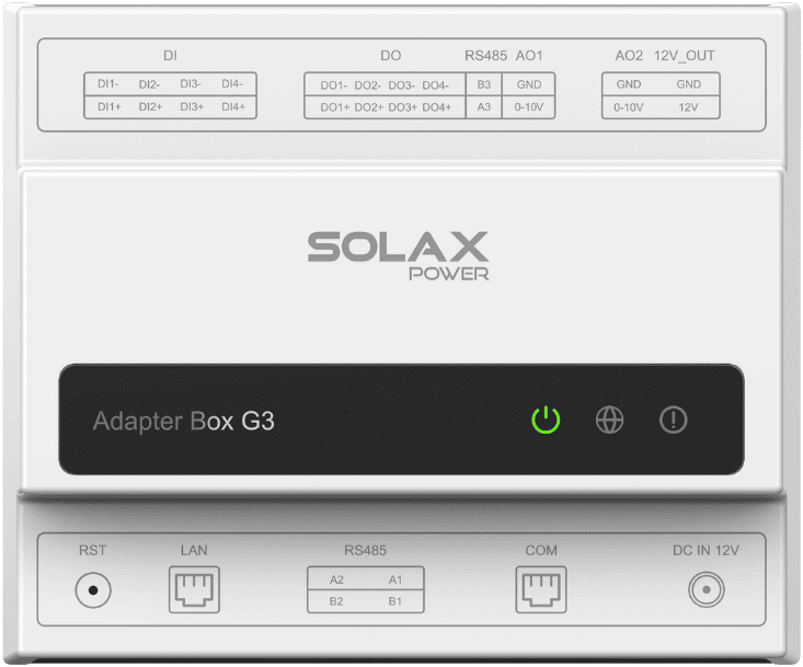 SolaX Adapter Box G3 – Smart Load Manager for EV Chargers, Heat Pumps ...