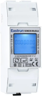 SDM230 single-phase Modbus Meter for Solax X1 100A Direct Connection