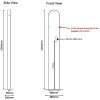Myenergi Zappi Pedestal for mounting up to 2 Zappi Chargers