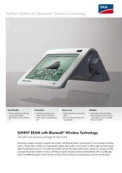 Sunny Beam with Bluetooth Data Sheet