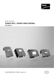SunnyBoy SB3300-SB3800 User Manual