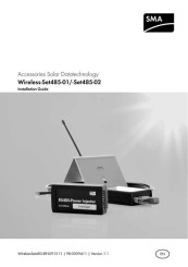 SMA Wireless-set 485 Installation Guide