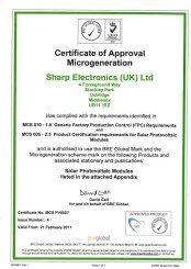 Sharp MCS Certification