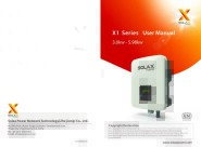 Solax X1 Single Phase Dual MPPT Inverter Manual