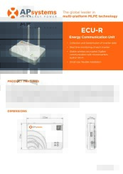 Data Sheet - ECU-R