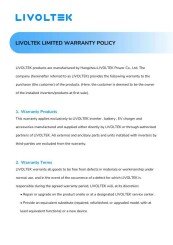 Livoltek Warranty Information
