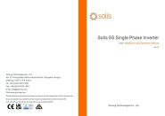 Manual Solis (7 8)K 5G V1,7