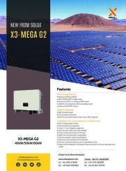 Solax X3 Mega G2 Data sheet