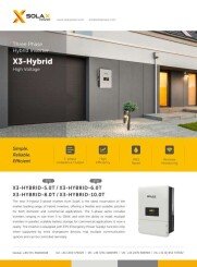 X3 Hybrid Datasheet