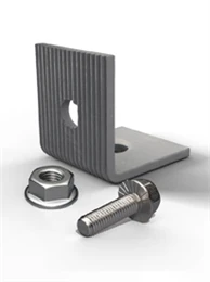 Renusol Vertical Rail Connection Set - M8 Bracket 90°