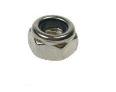 Dome Headed Bolt 25 x 8mm with Lock Nut & Washer