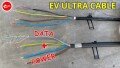 EV-Ultra Cable, 16mm², 3 Core + Cat5e Twisted Pair, CarbonTek, Black (Per 1 Mtr)